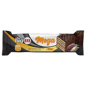 Big M Mega Wafer Coated Dark Chocolate 50G
