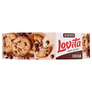Roshen Lovita Cookies Choco 150G