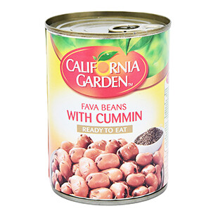 California Garden Fava Beans With Cumin 400G