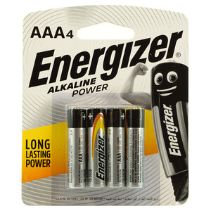 Energizer Batteries Alkaline Power Aaa 4 Pieces