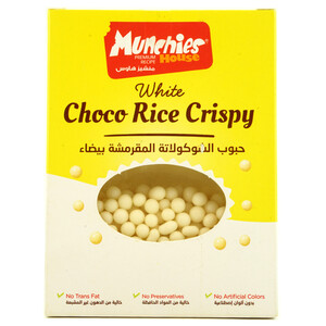Munchies Choco Rice Crispy White 100G
