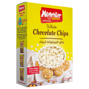 Munchies White Chocolate Chips 100G