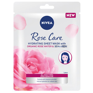 Nivea Hydrating Sheet Mask Rose Care
