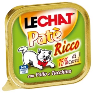Lechat Cat Food Pate Chicken And Turkey 100G