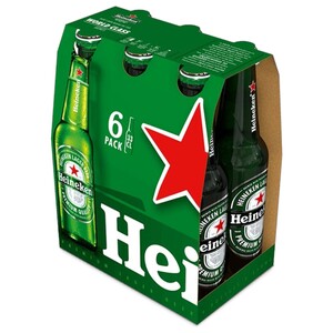 Heineken Beer Bottles 33Cl X6