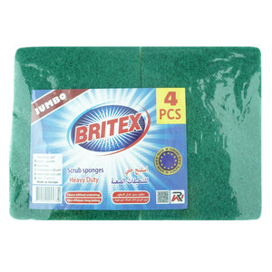 Britex Span Scourer Euro 4Pcs