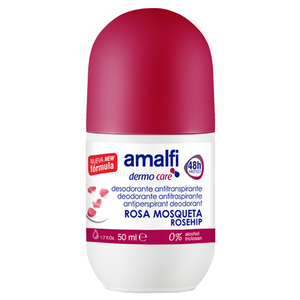 Amalfi Roll On Antiperspirant Aloe Rose 50Ml