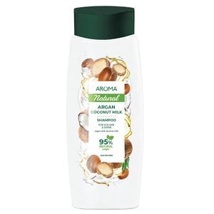 Aroma Shampoo Argan And Coconut Milk 400Ml