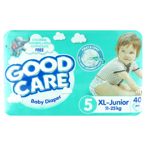 Good Care Baby Diaper 11-25Kg *40Pcs