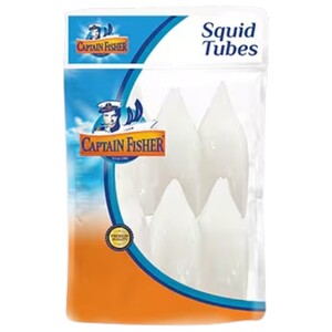 Captain Fisher Frozen Squid Tubes 1Kg
