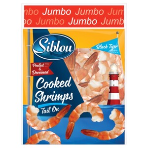 Siblou Frozen Cooked & Peeled Shrimps 16/20 400G