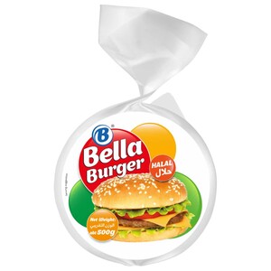 Bella Frozen Beef Burger 500G