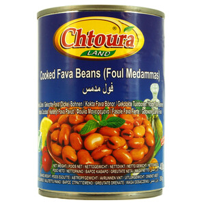 Chtoura Land Cooked Fava Beans 400G