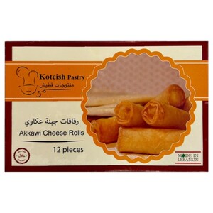 Koteish Pastry Cheese Rolls 280G