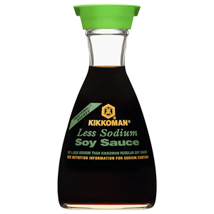 Kikkoman Soya Sauce Less Sodium Dispenser 5Oz