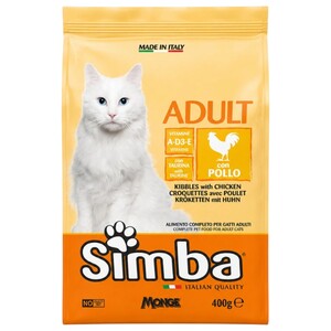 Simba Adult Cat Food Kibbles With Chicken 400G