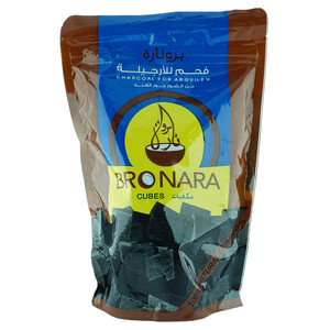 Bro Nara Charcoal For Arguileh Cubes 400G