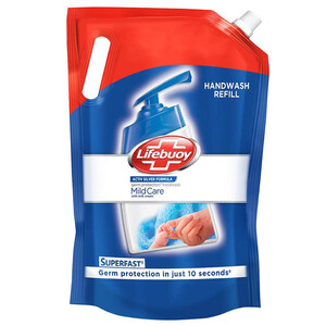 Lifebuoy Hand Wash Mild Care Pouch Refill 1L