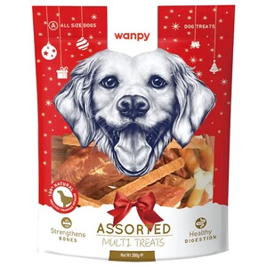 Wanpy Dog Food Assorted Multi Treats 300G