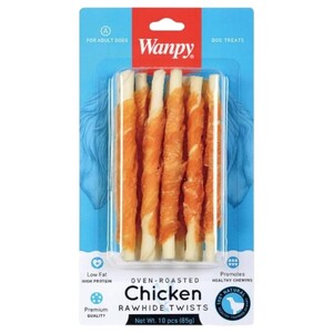 Wanpy Dog Blister Chicken Jerky Twist 85G