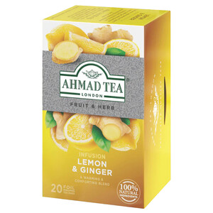 Ahmad Tea Infusion Lemon & Ginger 20 Bags 40G