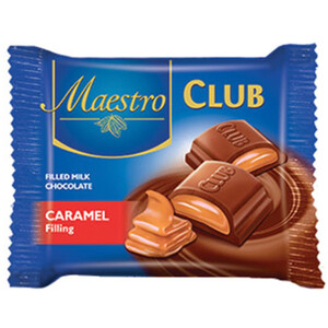 Maestro Club Filled Caramel 44G