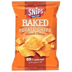 Snips Baked Potato Chips French Cheese 14G