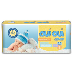 Oui Oui Premium 2-5Kg 32Pcs