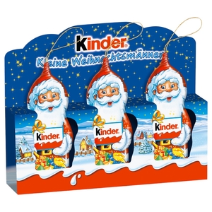 Kinder Christmas Kinder Three Santa Claus 45G