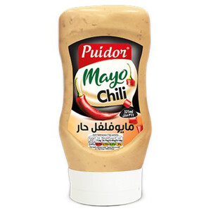 Puidor Mayo Chili Squeezable 321Ml