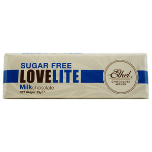 Ethel Lovelite Plain Milk Choco S/F 25G