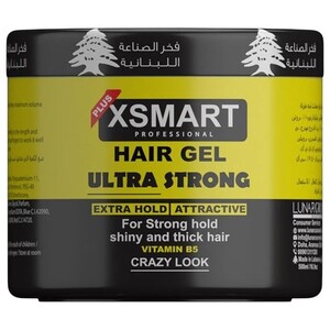 Xsmart Hair Gel Ultra Strong Yellow 250Ml