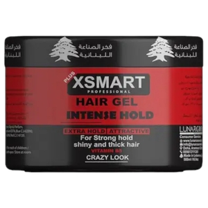 Xsmart Hair Styling Gel Extra Hold Red 250Ml