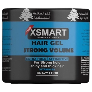 Xsmart Hair Styling Gel Extra Hold Blue 500Ml