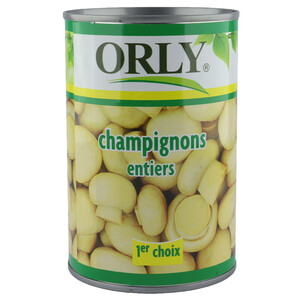 Orly Whole Mushrooms 400G