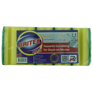 Britex Sponge Easy Grip Jumbo Euro 5Pcs
