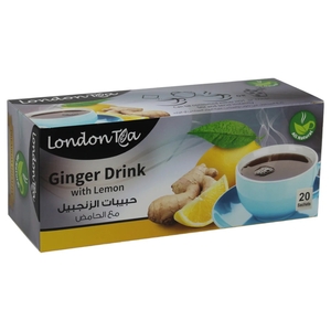 London Tea Ginger And Lemon 20 Bags
