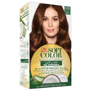 Wella Soft Color Hair Color Kit Brown Arabica 535