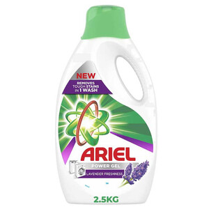 Ariel Power Gel Liquid Laundry Detergent Lavender 2.5Kg