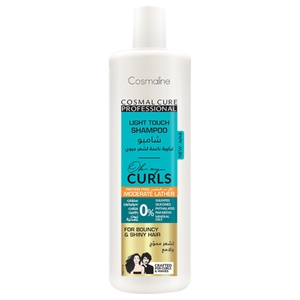 Cosmaline Shampoo Oh My Curls Light Touch For Bouncy & Shiny Hair 500Ml