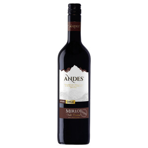 Andes Red Wine Merlot 75Cl