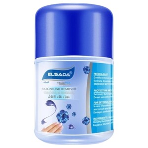Elsada Nail Polish Remover Blue 100Ml