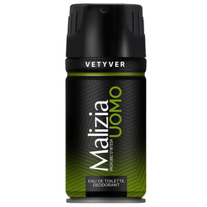 Malizia Uomo Deo Vetyver Vert 150Ml