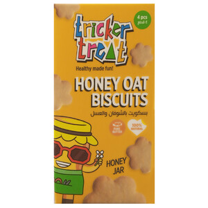 Tricker Treat Oat Cookies With Honey 30G