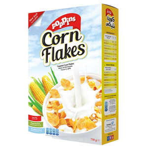 Poppins Corn Flakes 750G