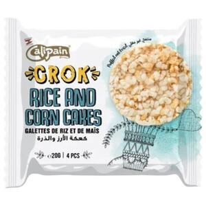 Calipain Crock Rice And Corn Cakes 4 Pieces 20G