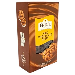Enjoy Milk Chocolate Chips 100G