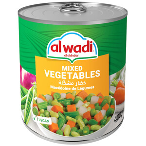 Al Wadi Al Akhdar Mixed Vegetables 400G