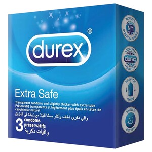 Durex Condoms Extra Safe 3 Pieces