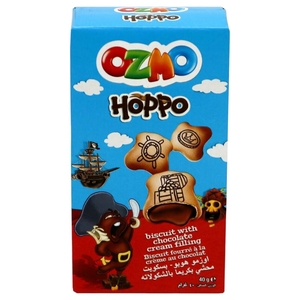 Ozmo Hoppo Biscuit With Chocolate Cream 25G